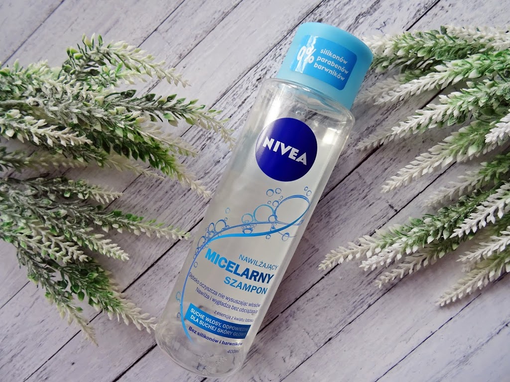 nivea nawilżający szampon micelarny 400 ml