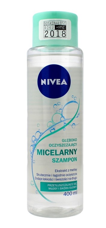 nivea szampon micelarny włosów przetłuszczających się