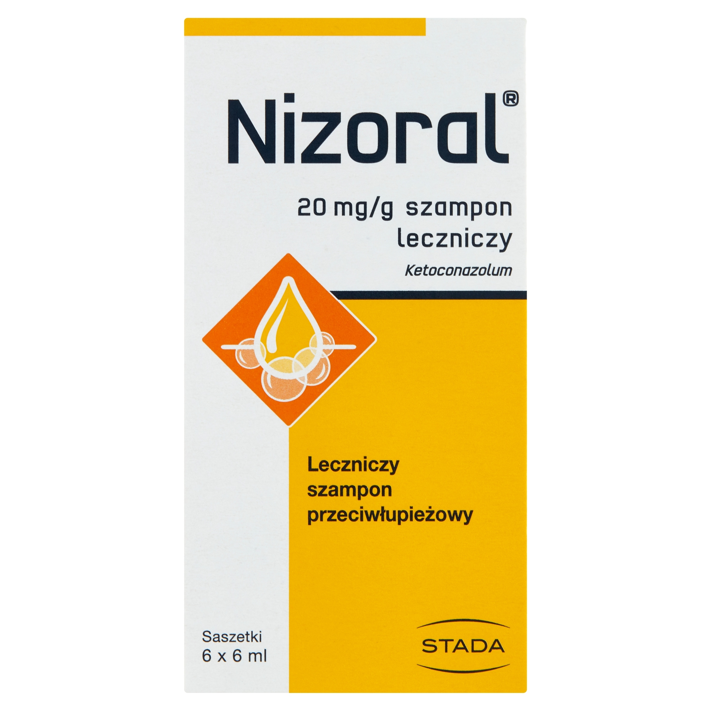 nizoral szampon leczniczy 20 mg g 60 ml