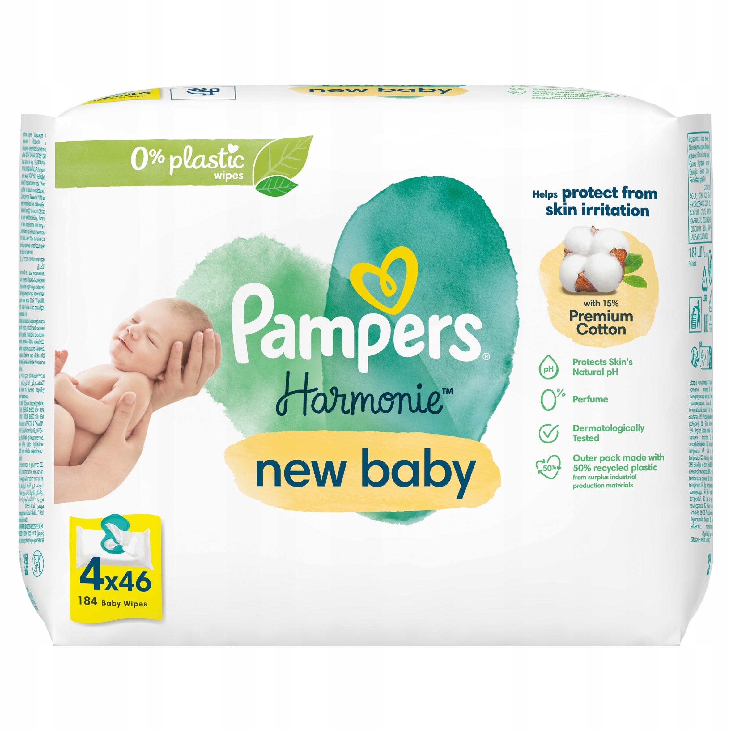 nowe chusteczki pampers