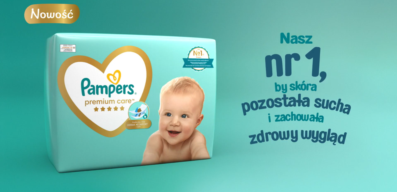 nowe pampers premium care