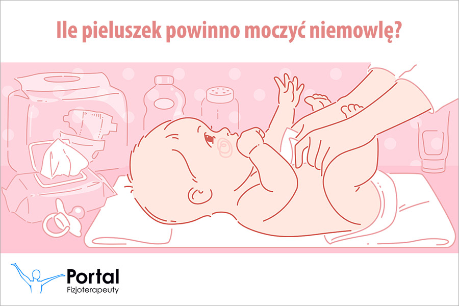 noworodek moczy 2 pieluchy dziennie