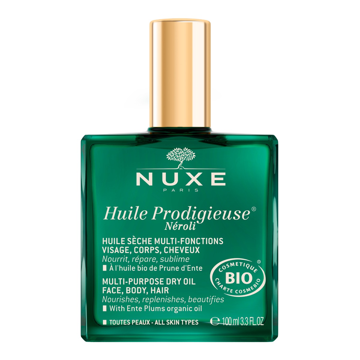 nuxe huile prodigieusemultifunkcyjny suchy olejek do twarzy ciała i włosów