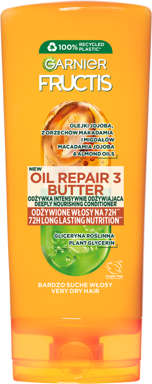 odżywka do włosów garnier fructis oil repair 3 butter