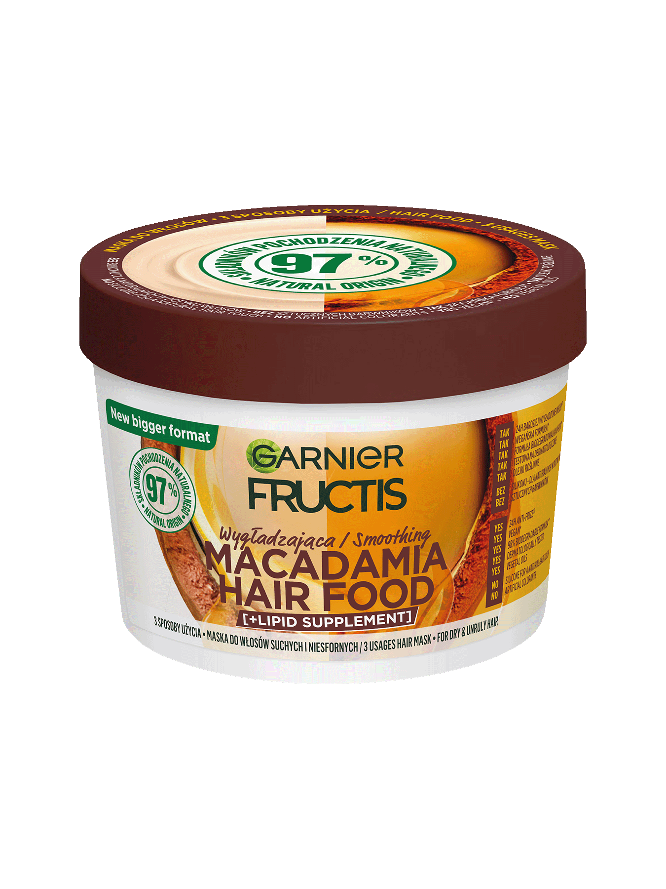 odżywka do włosów garnier macadamia