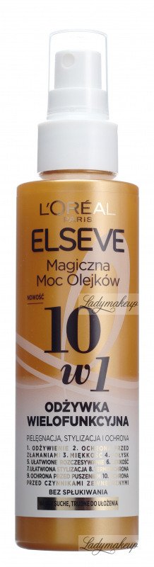 odżywka do włosów loreal moc trzech olejkow