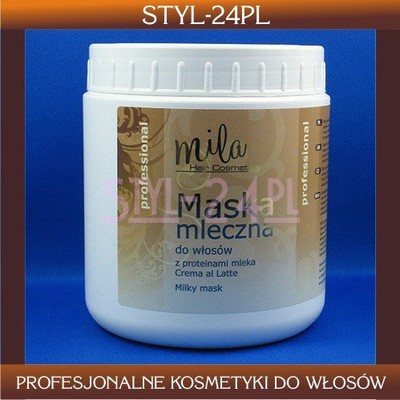 odżywka do włosów maska mleczna mila 1000 ml