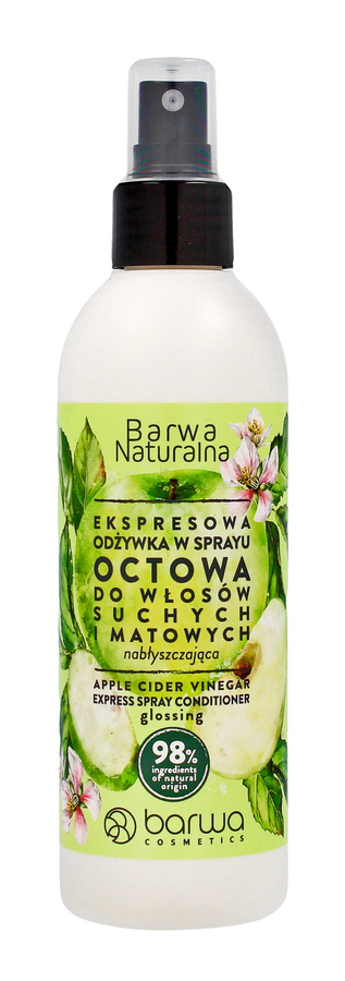 odżywka nabłyszczająca do włosów naturalnych