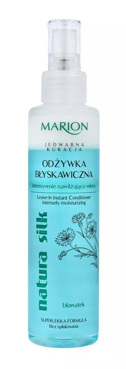 odżywka w sprayu do włosów bez spłukiwania marion