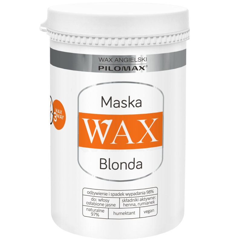 odżywka wax do włosów blond kamille