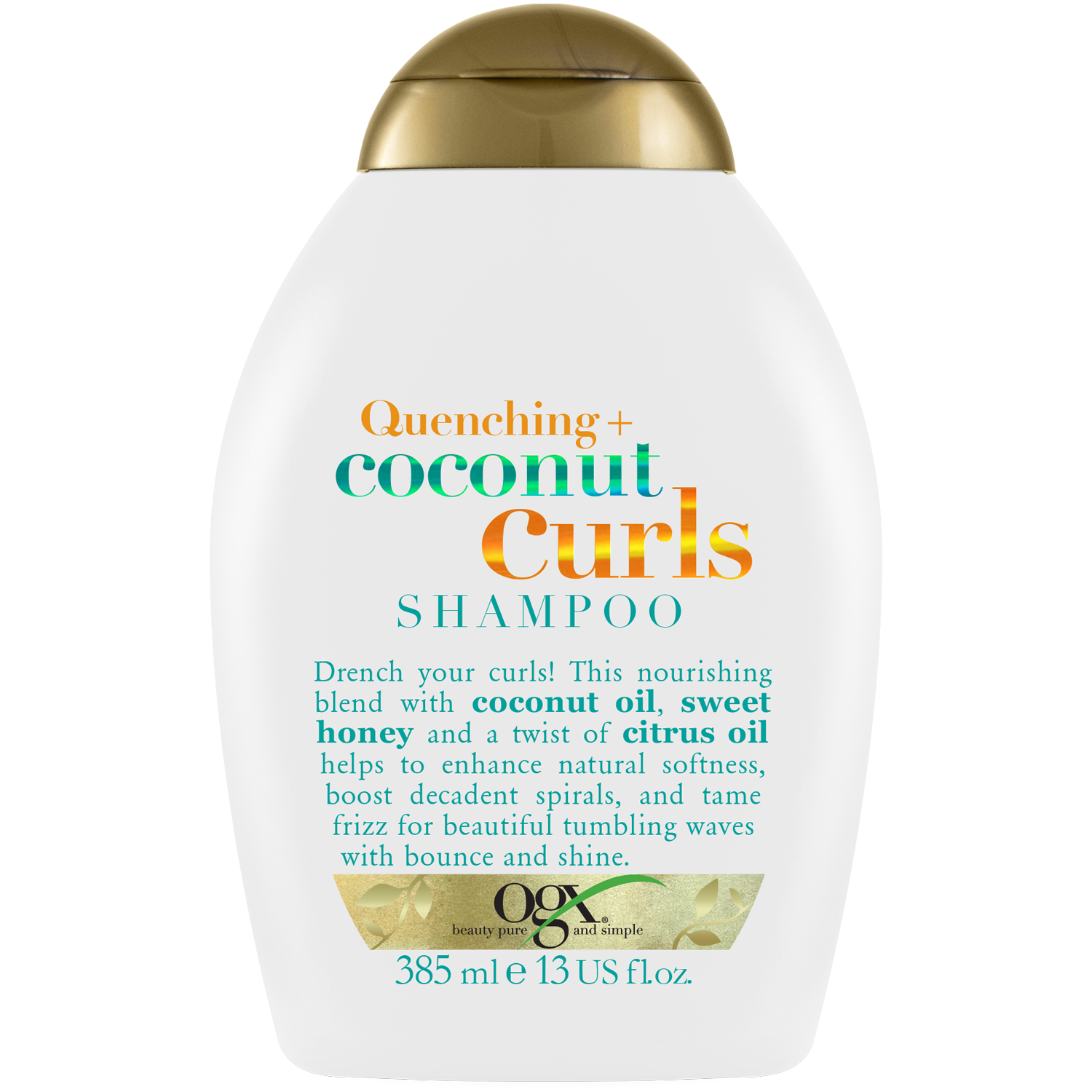 ogx szampon do włosów kręconych coconut curls