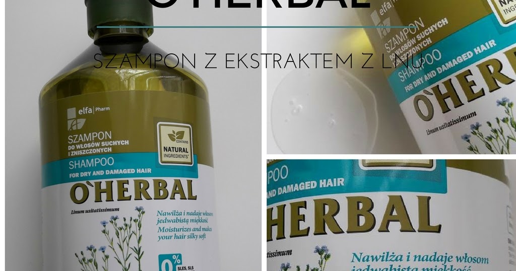 oherbal odżywka do włosów suchych i zniszczonych z ekstraktem