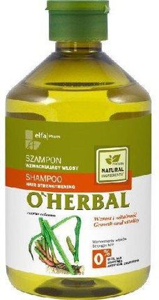 oherbal szampon do włosów osłabionych