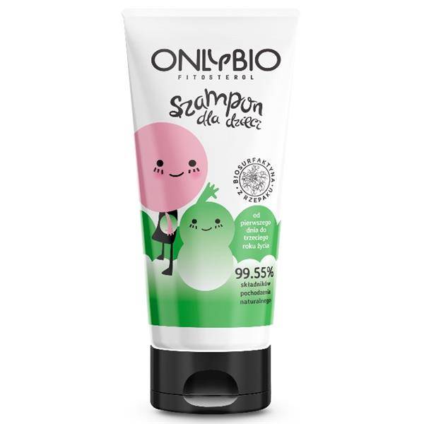 onlybio szampon dla dzieci do 3 roku życia 200ml