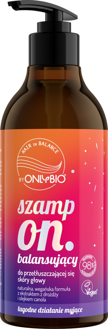 onlybio szampon do przetłuszczające się włosy