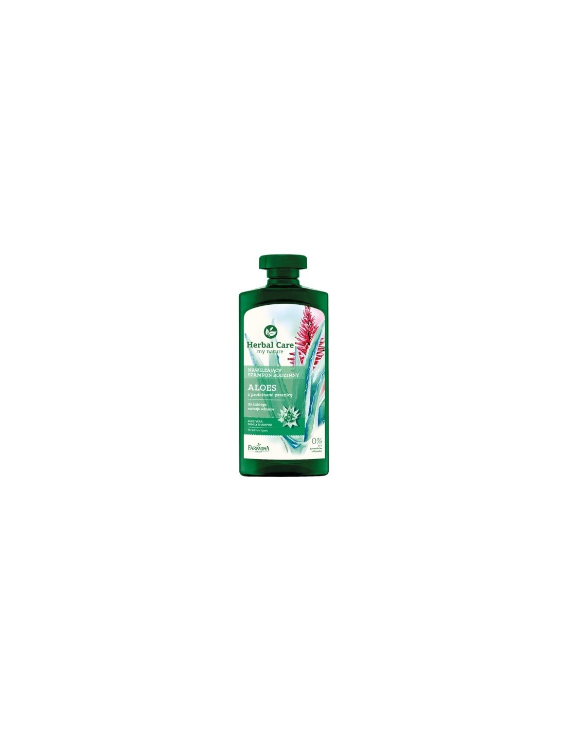 opinie herbal care szampon rodzinny nawilżający aloes 500ml