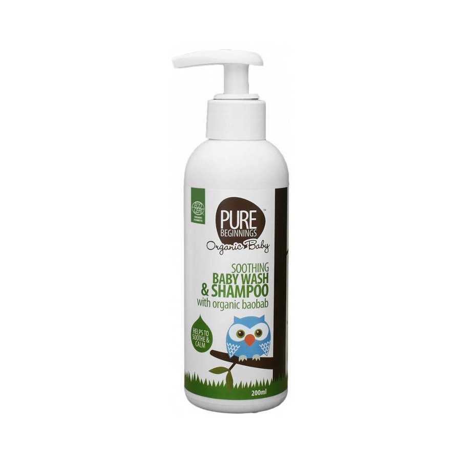organic baby shampoo szampon żel dla dzieci i niemowląt 250ml