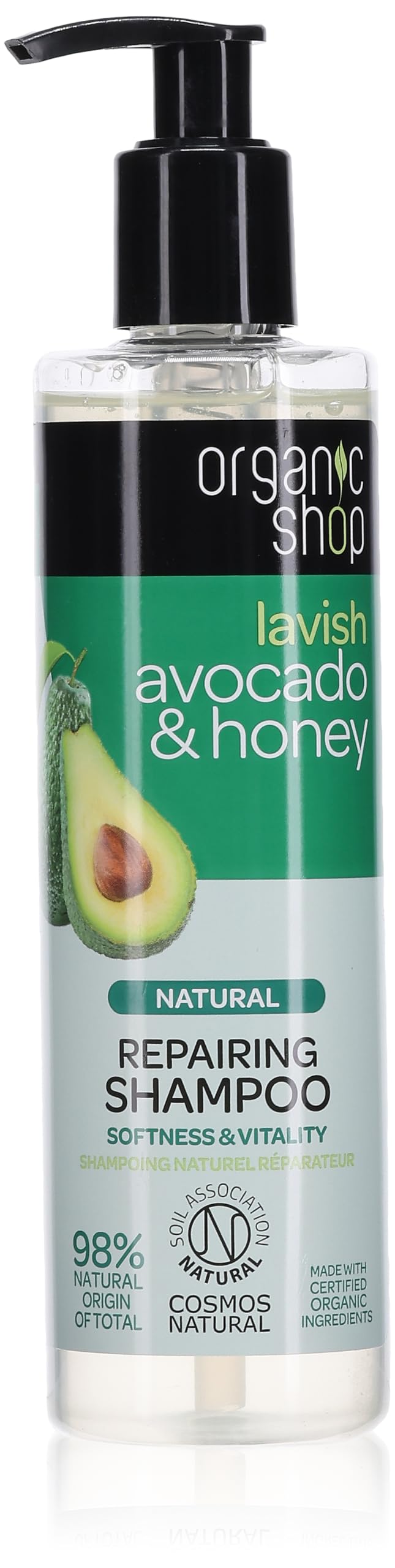 organic shop avocado honey szampon opinie