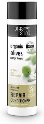 organic shop odżywka do włosów jedwabny nektar 280 ml