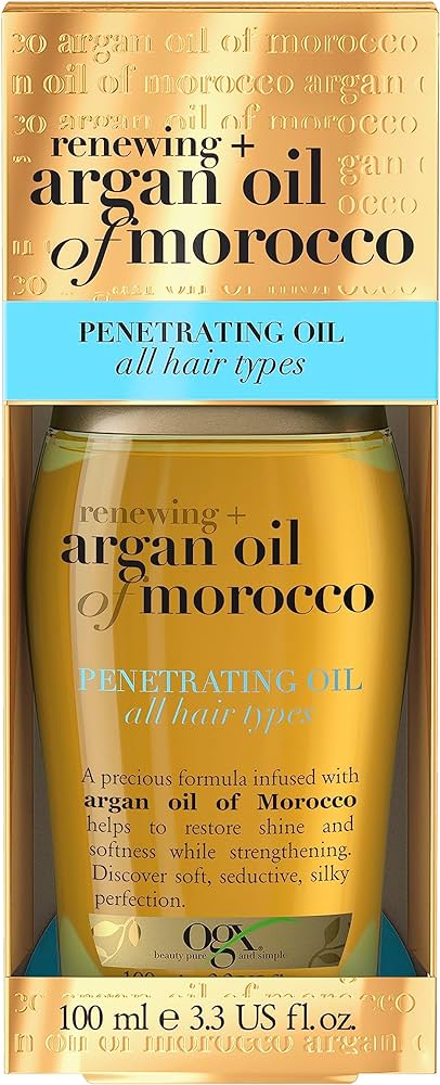 organix moroccan argan oil olejek do włosów argan