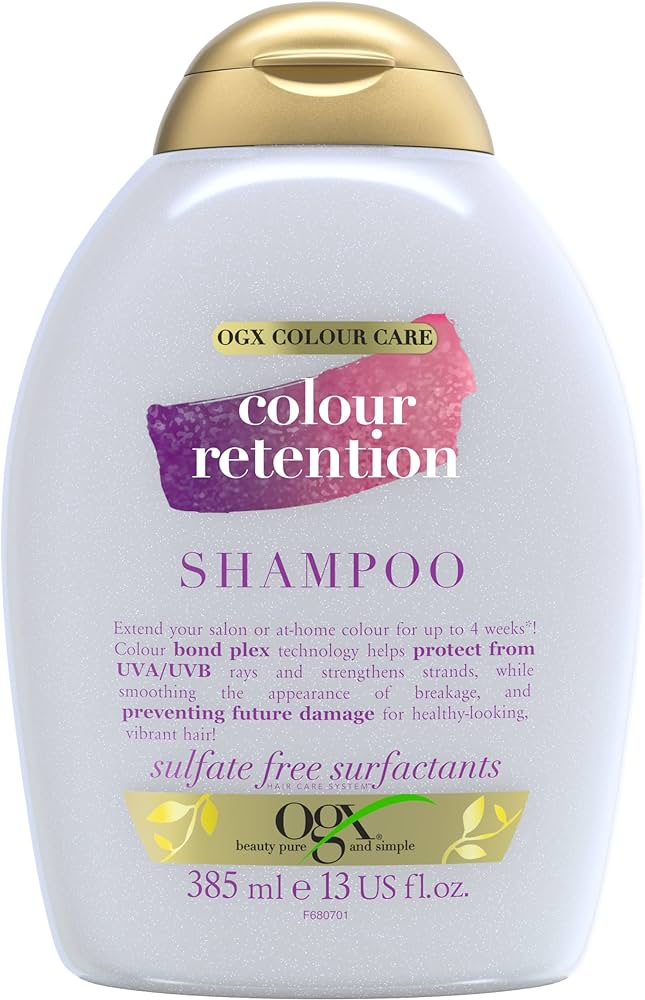 organix szampon do włosów farbowanych