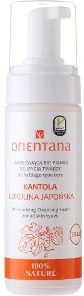 orientana bio pianka do mycia twarzy