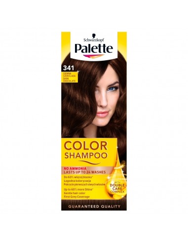 palette color shampoo szampon koloryzujący ciemna czekolada