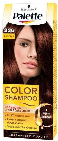 palette color shampoo szampon koloryzujący kasztan