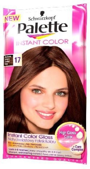 palette instant color szampon koloryzujący nr 17 średni brąz