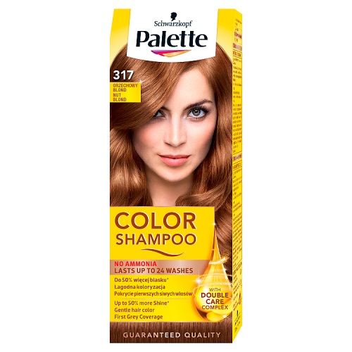 palette szampon koloryzujący 317 orzechowy blond