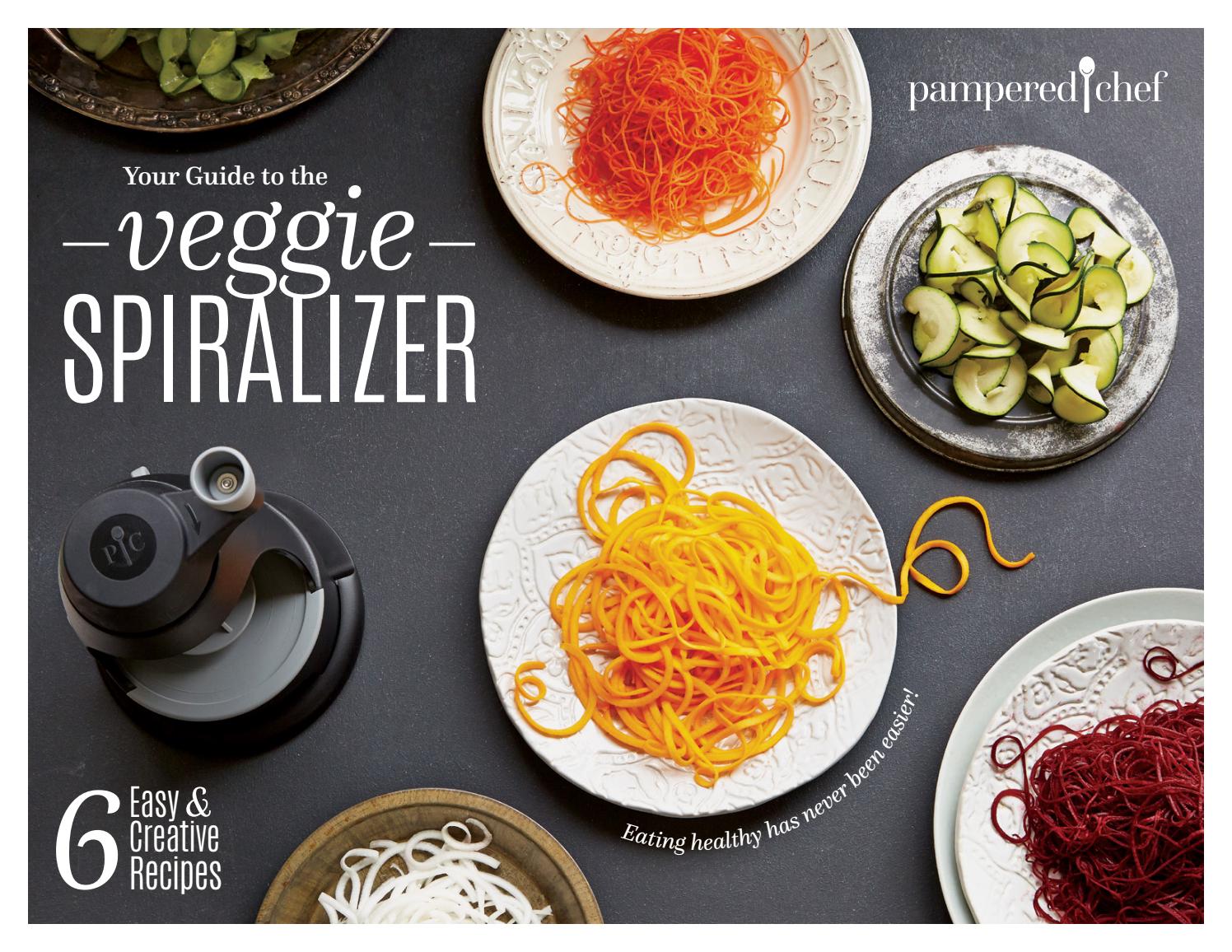 pampered chef spiralizer