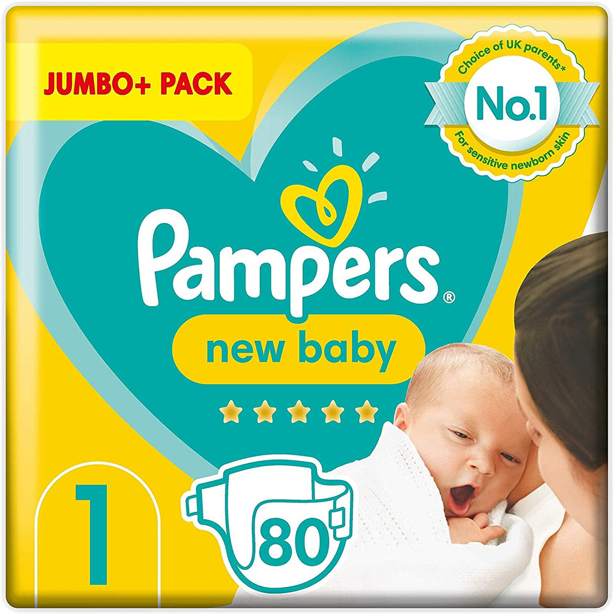 pampers 1 80 szt