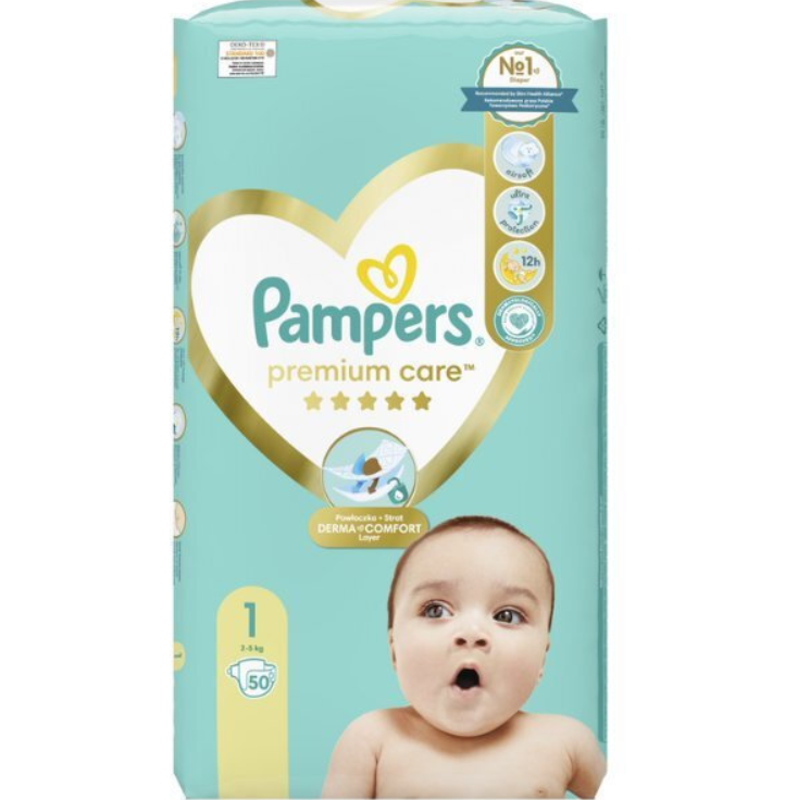 pampers 1 premium care