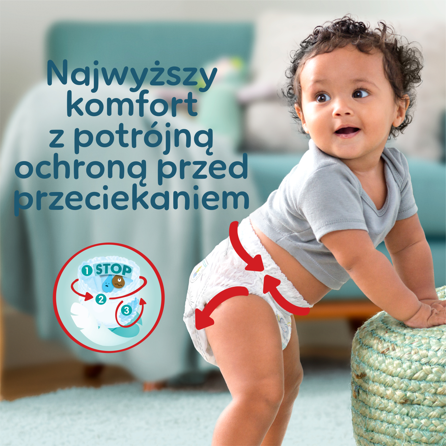 pampers 144 sztuki