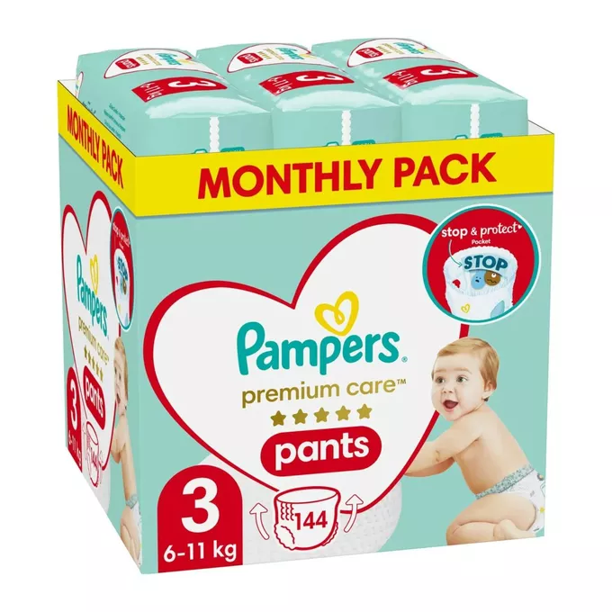 pampers 144 sztuki