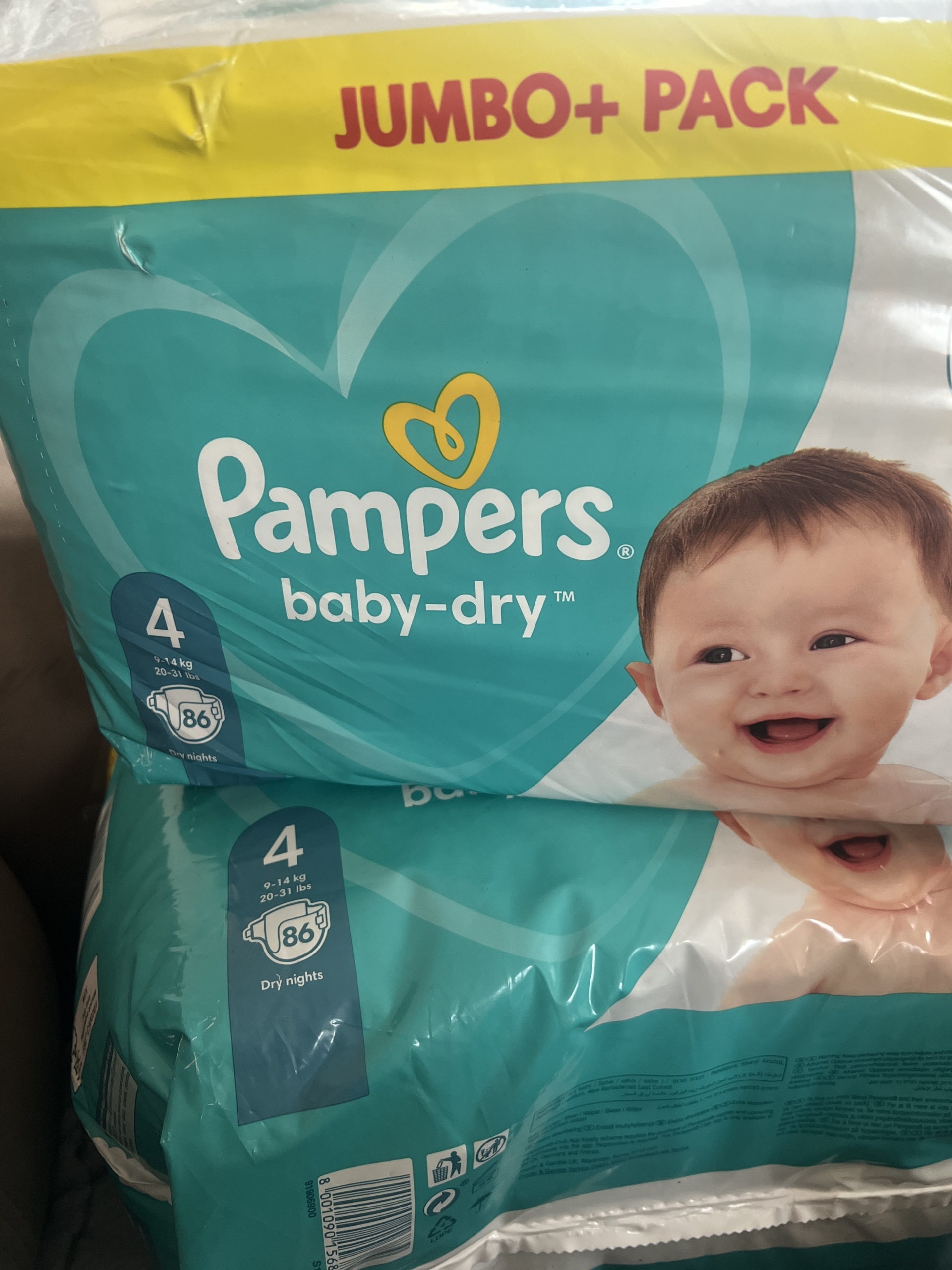 pampers 172 sztuki