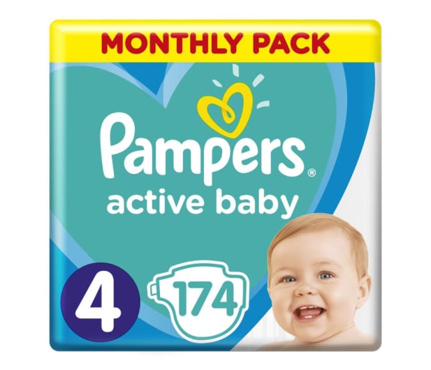 pampers 174szt