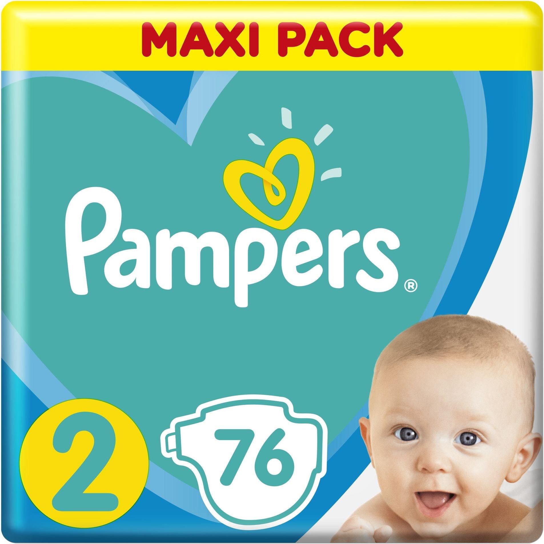 pampers 2 76 sztuk