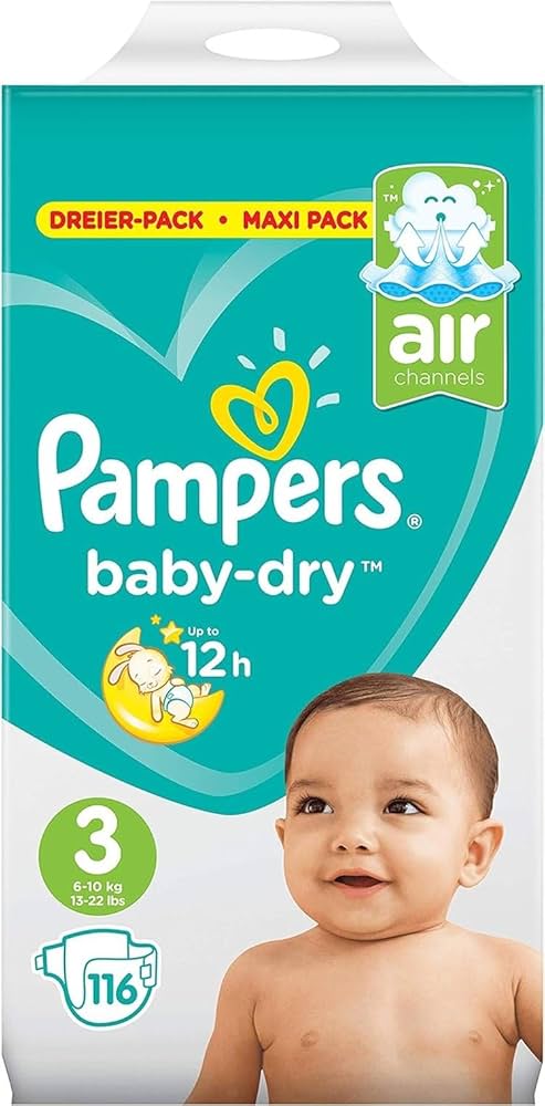 pampers 3 116 stück