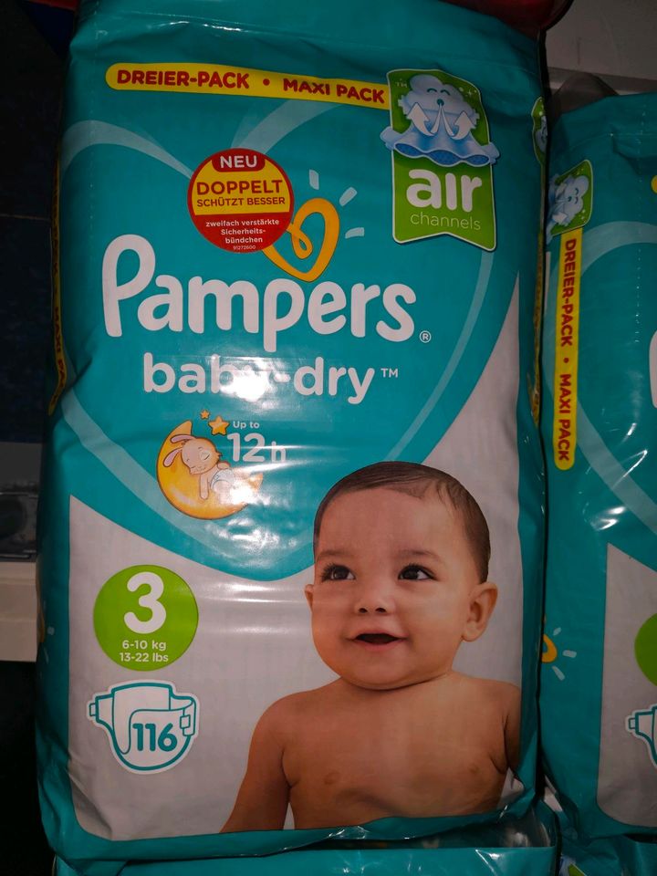 pampers 3 116 stück