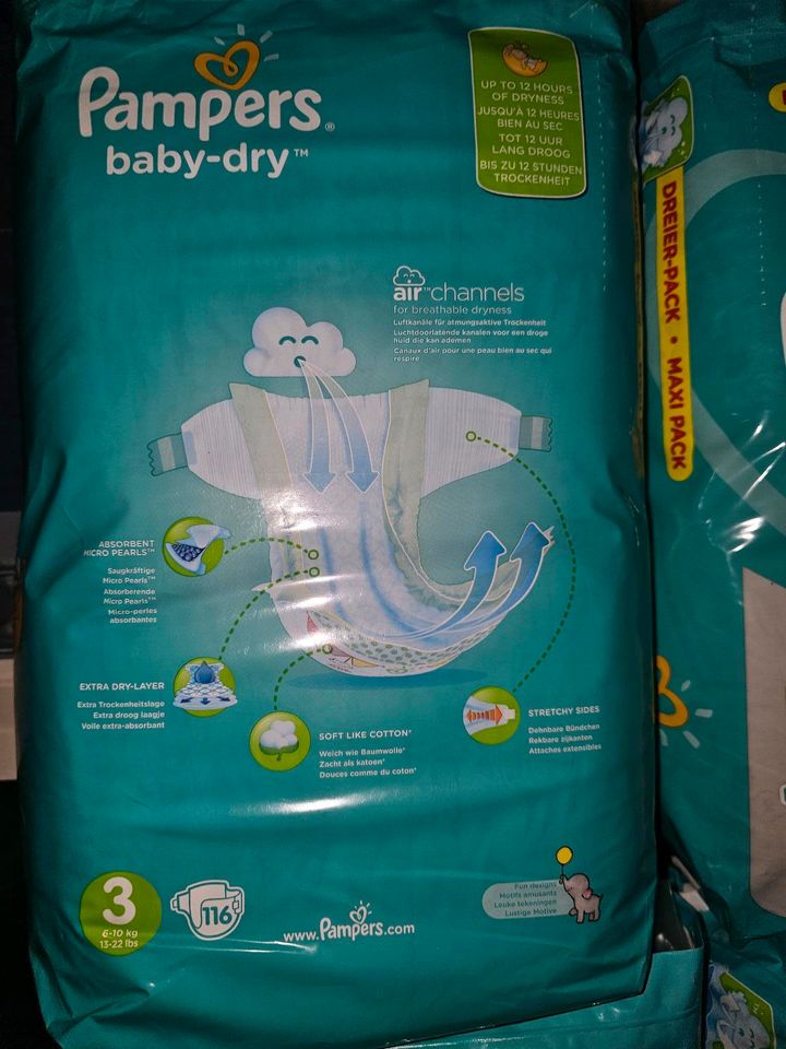 pampers 3 116 stück