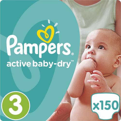 pampers 3 x150