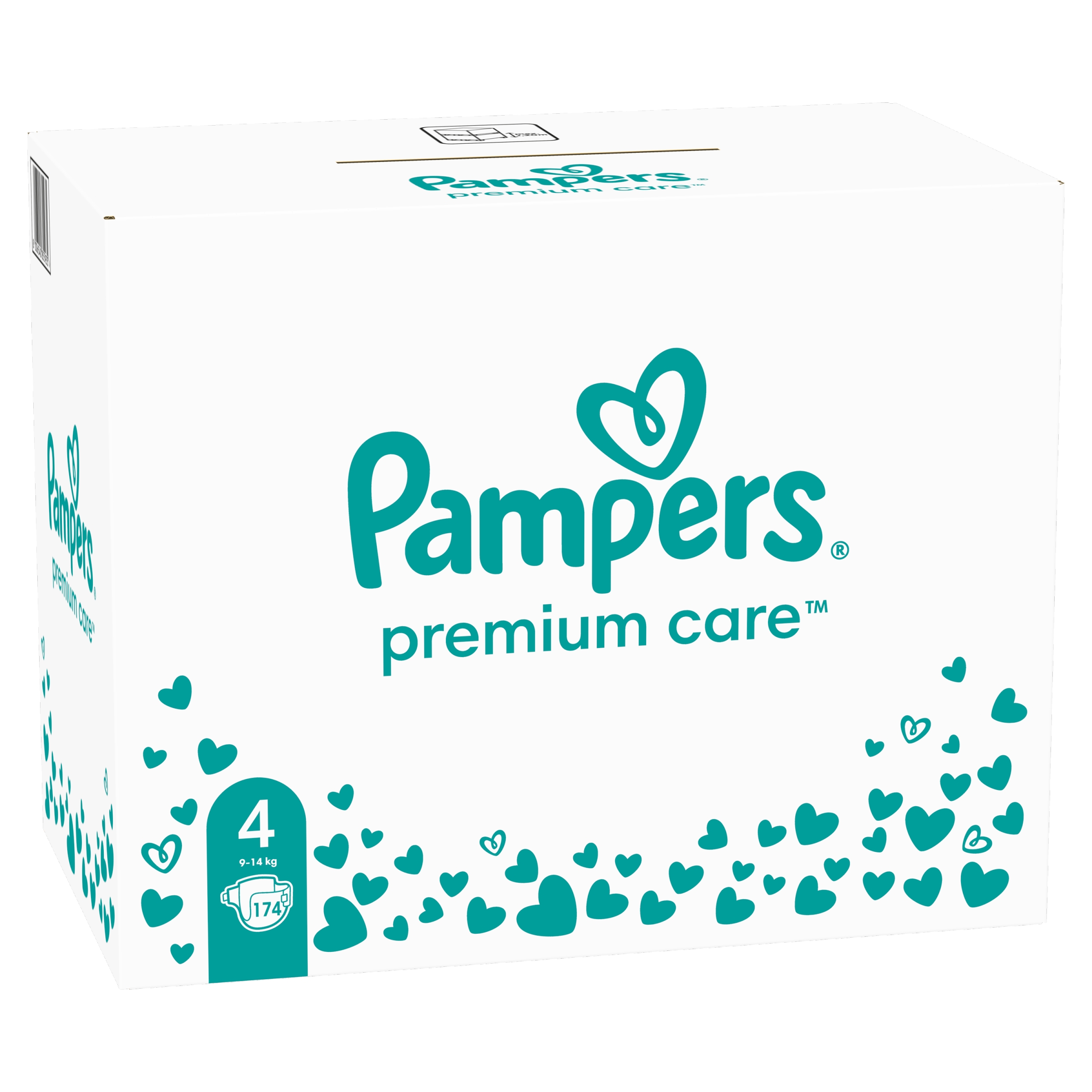 pampers 4 174 sztuk