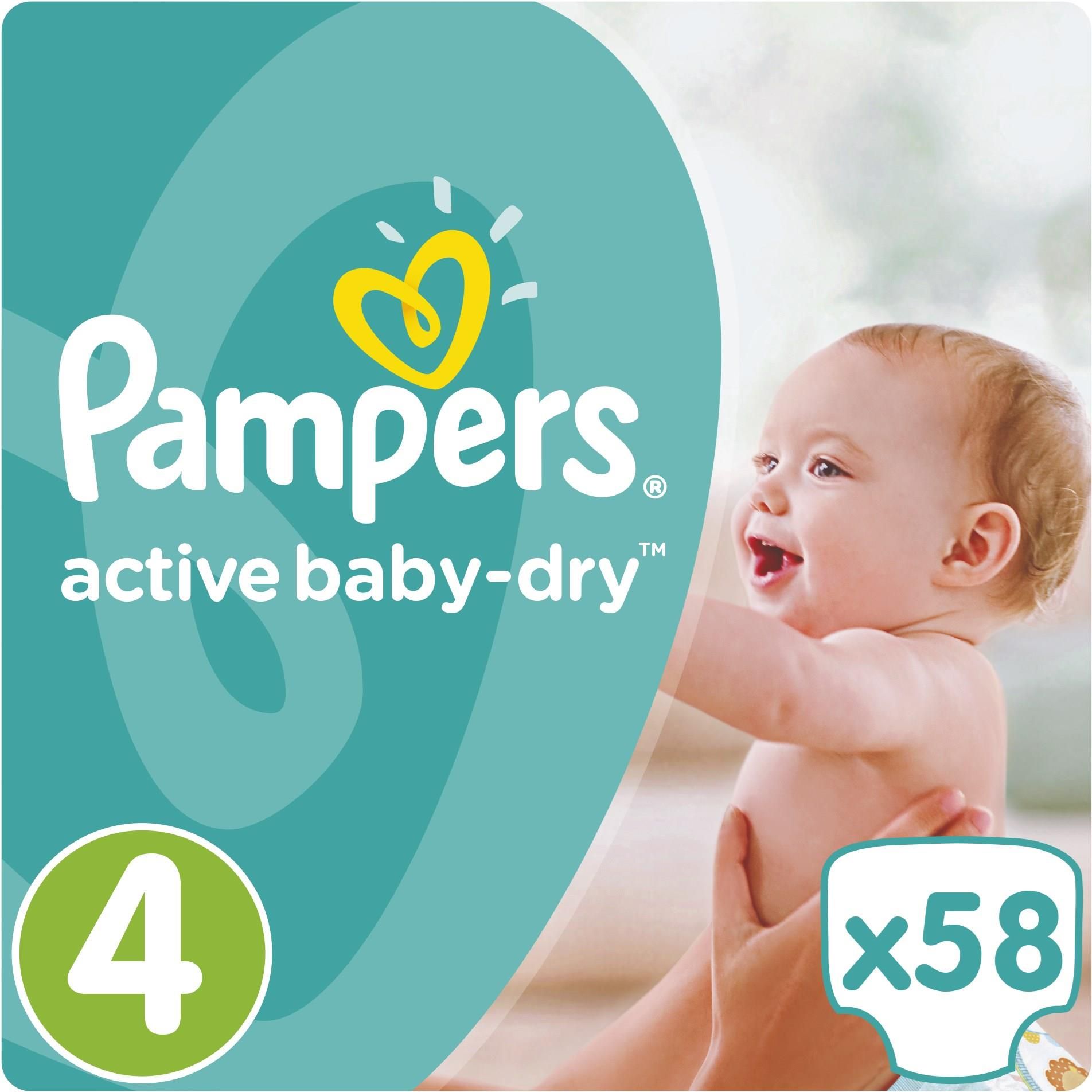 pampers 4 active baby dry ceneo