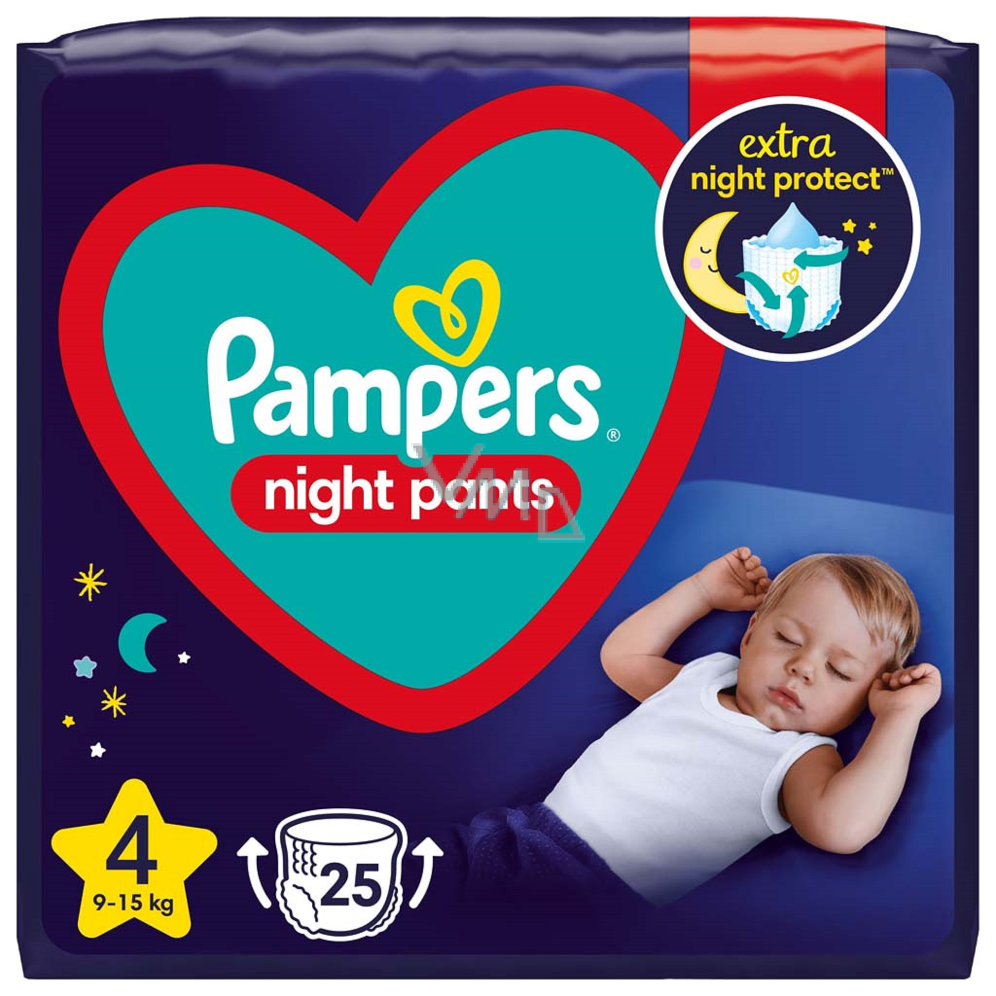 pampers 4 active baby night