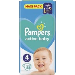 pampers 4 cena 58 sztuk