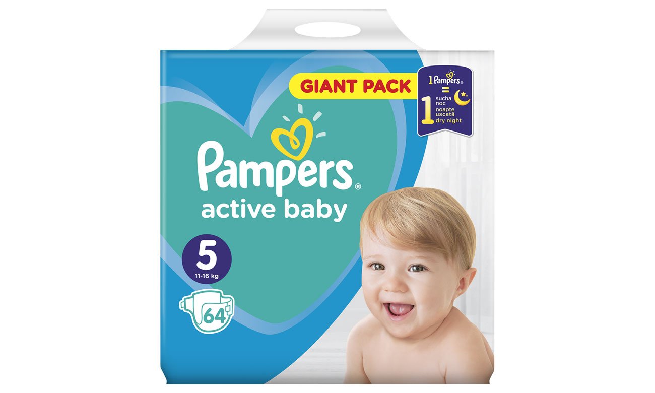 pampers 5 64 szt