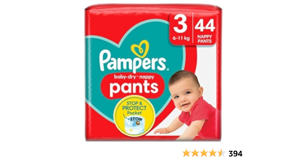 pampers 6 babydry 44 angielskie