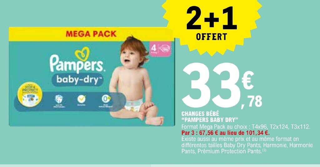 pampers 6 eleclerk