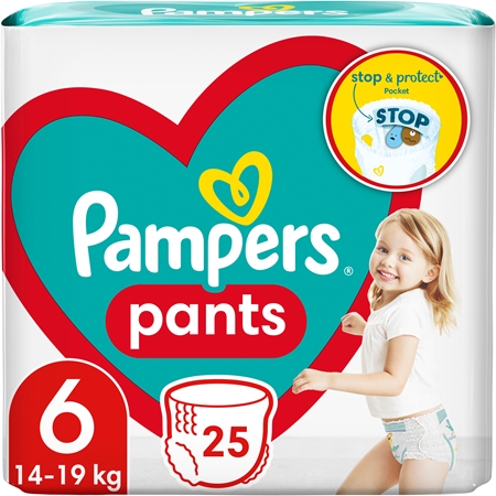 pampers 6 pants tabelle